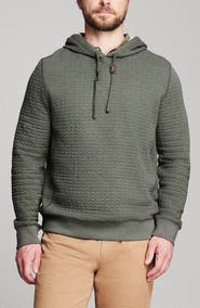 Billy Reid Box Quilt Hoodie