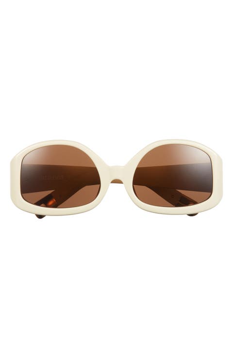 Colapso 50mm Rectangular Sunglasses