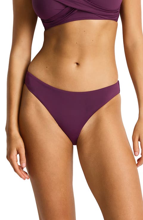 Essentials Edit Mid Bikini Bottoms