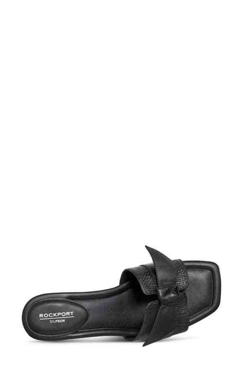 ROCKPORT ROCKPORT CARSIE KNOTTED SLIDE SANDAL