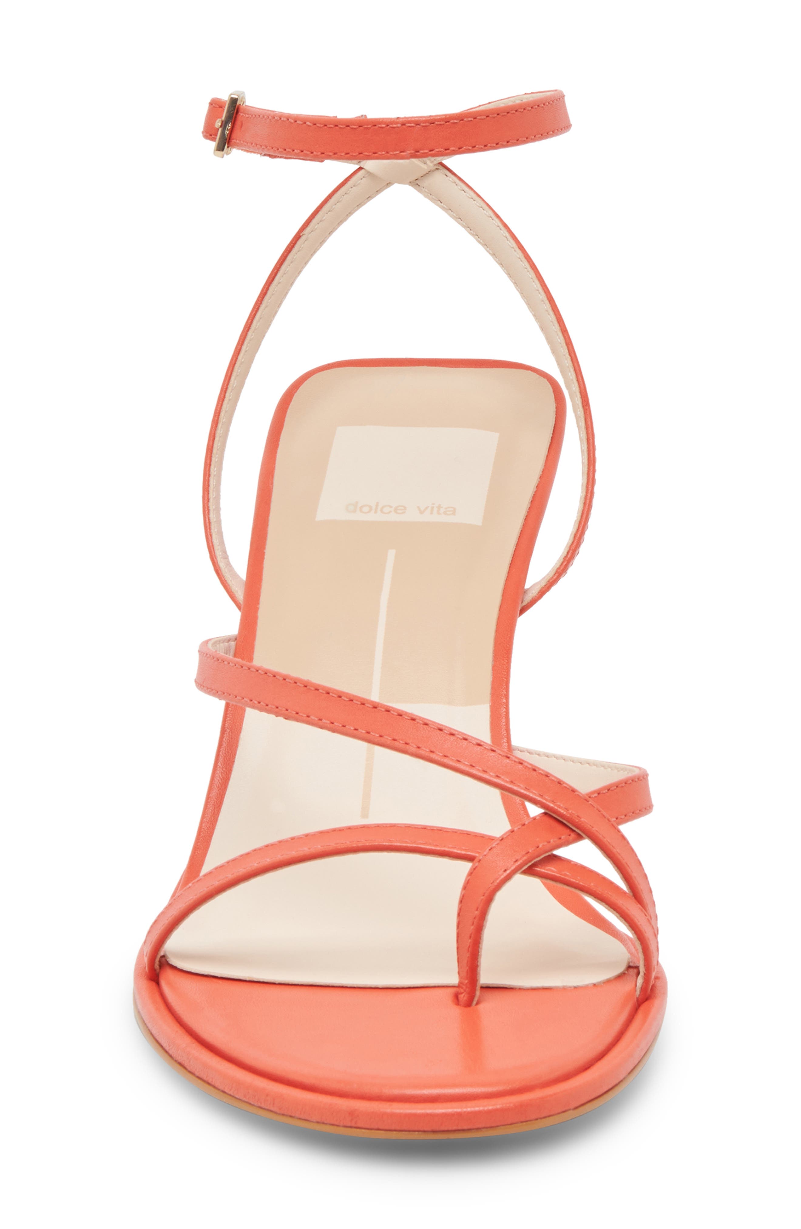 Dolce Vita Morah Ankle Strap Sandal, Alternate, color, Punch Leather