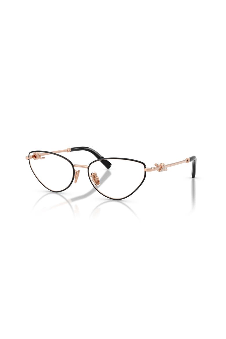 54mm Cat Eye optical glasses, Main, color, Black