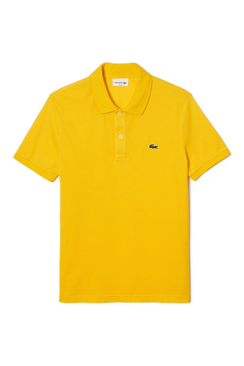 Slim Fit Piqué Polo, Main, color, C7T PISTIL