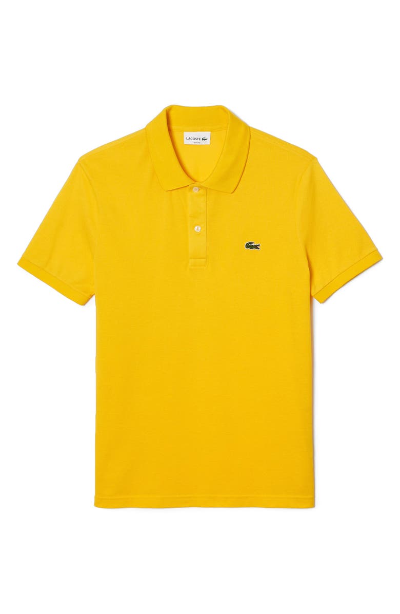Lacoste Slim Fit Piqué Polo, Main, color, C7t Pistil