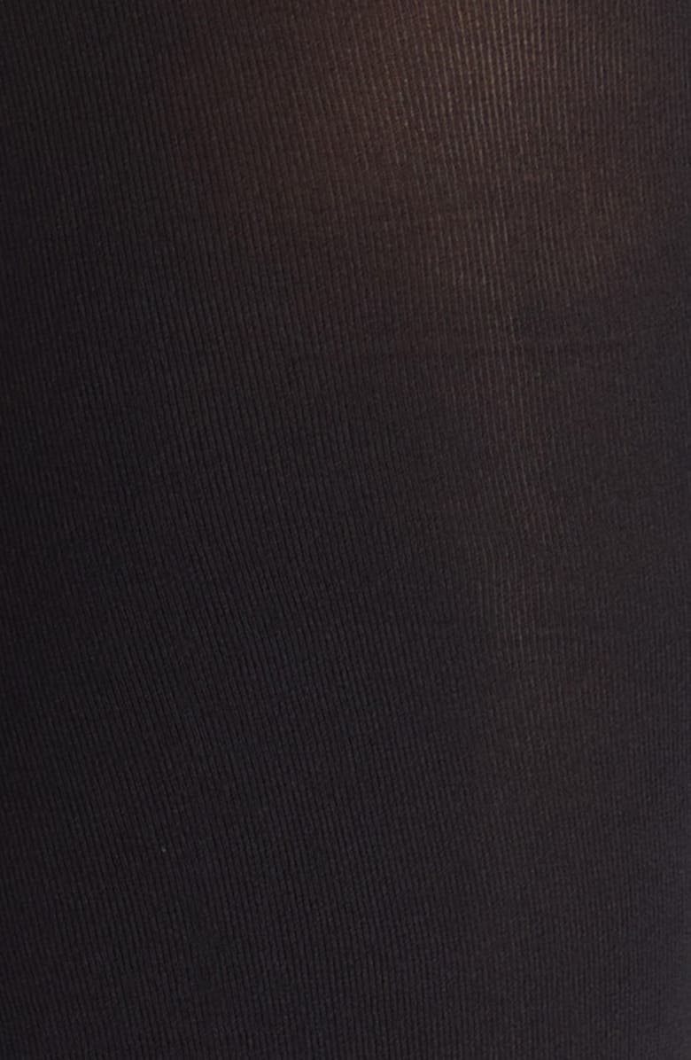 Swedish Stockings Lia Opaque Tights, Alternate, color, Black