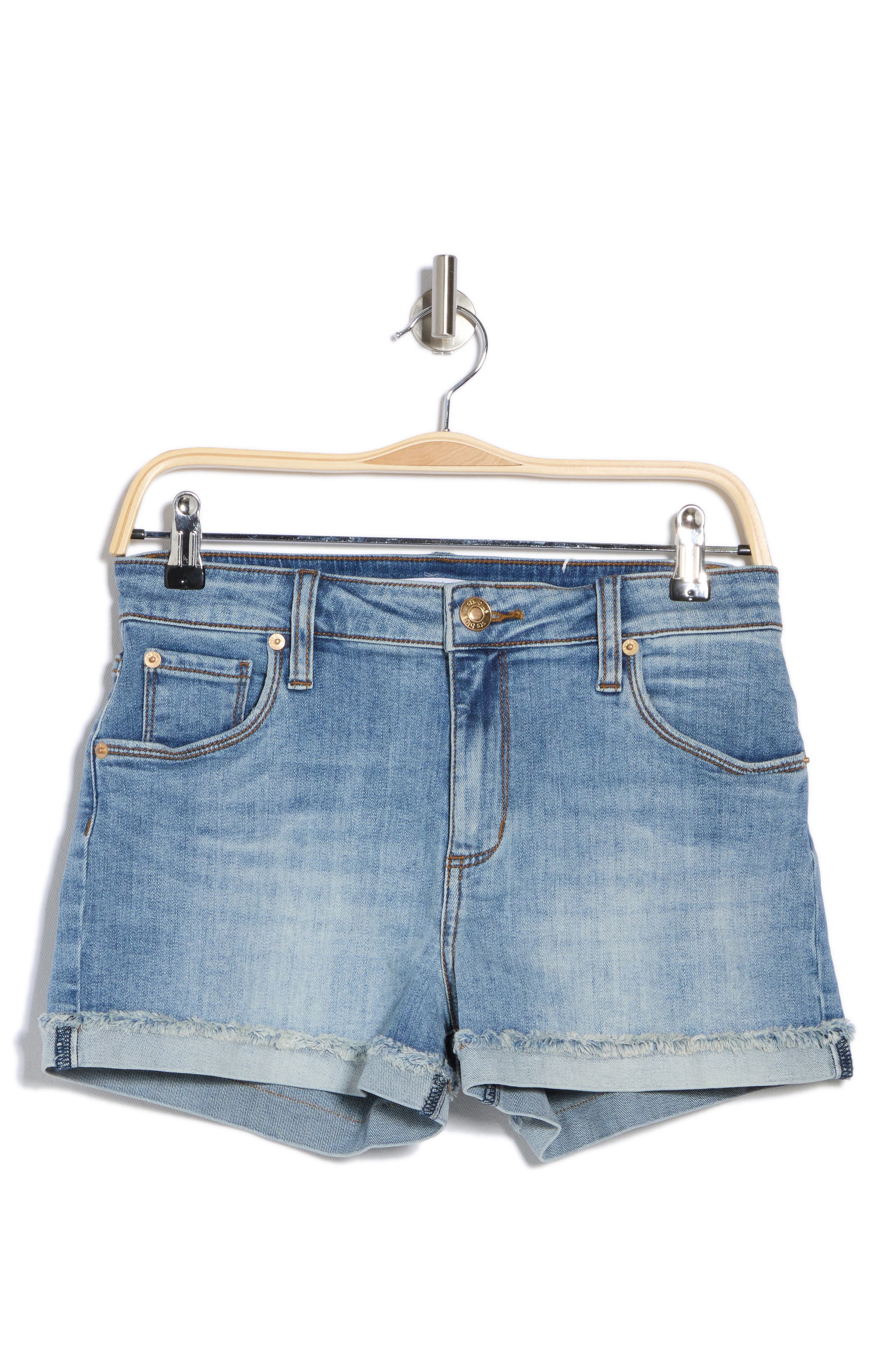 Molly High Waist Boyfriend Denim Shorts