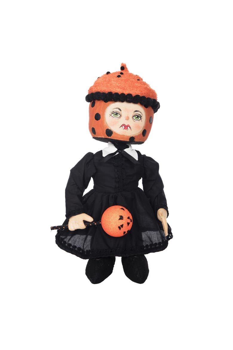 Varna Joe Spencer Gathered Traditions Halloween Figurine 15.5", Main, color, Orange