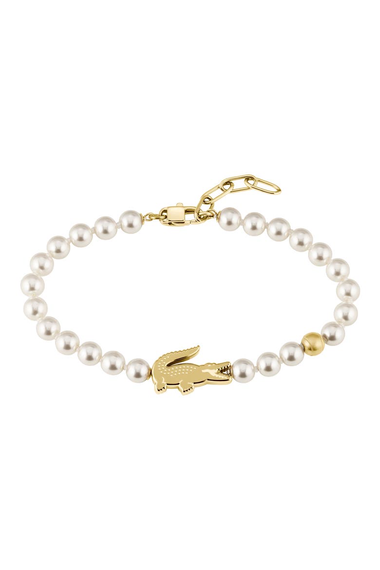 Men's Matchpoint Bracelet, Main, color, GOLD