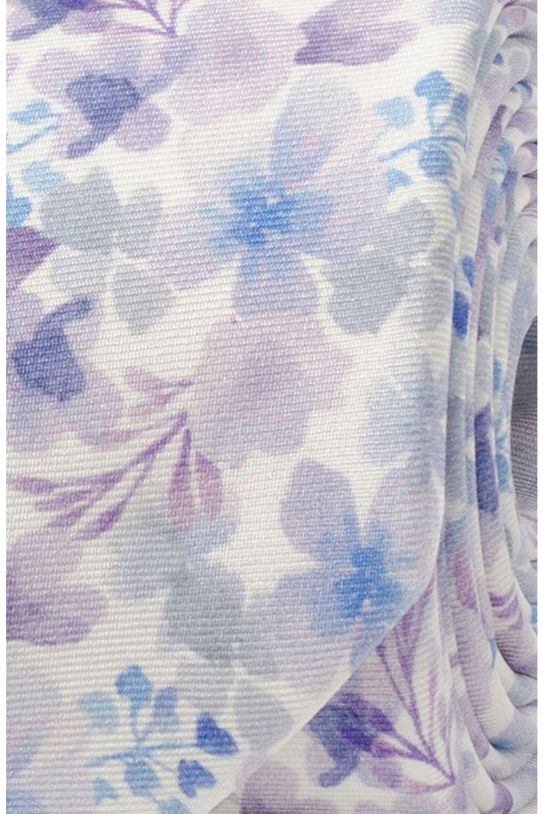 Watercolor Floral Silk Tie, Alternate, color, PURPLE