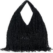 MANGO Fringed Handbag