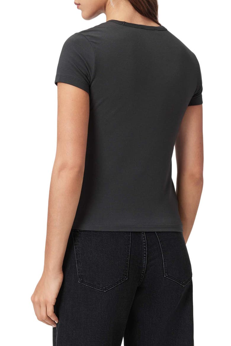 Stevie Graphic Print Burnout T-Shirt, Alternate, color, WASHED BLACK