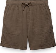 prAna Hideaways Organic Cotton Drawstring Shorts
