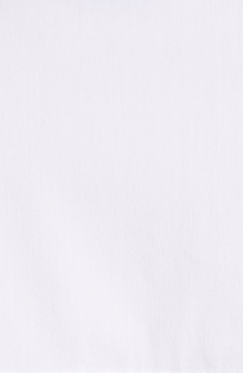 Halogen<sup>®</sup> Sleeve Stripe Cotton Blend Poplin Blouse, Alternate, color,