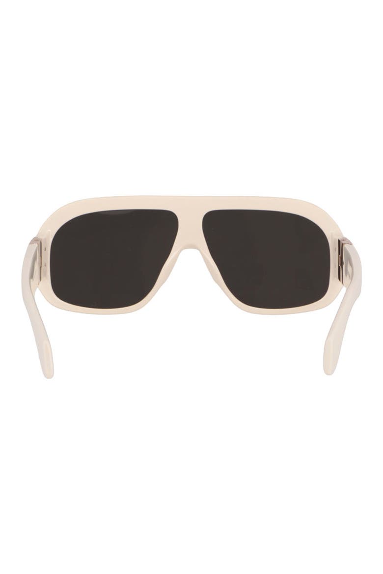 Reedley Shield Sunglasses, Alternate, color, WHITE DARK GREY