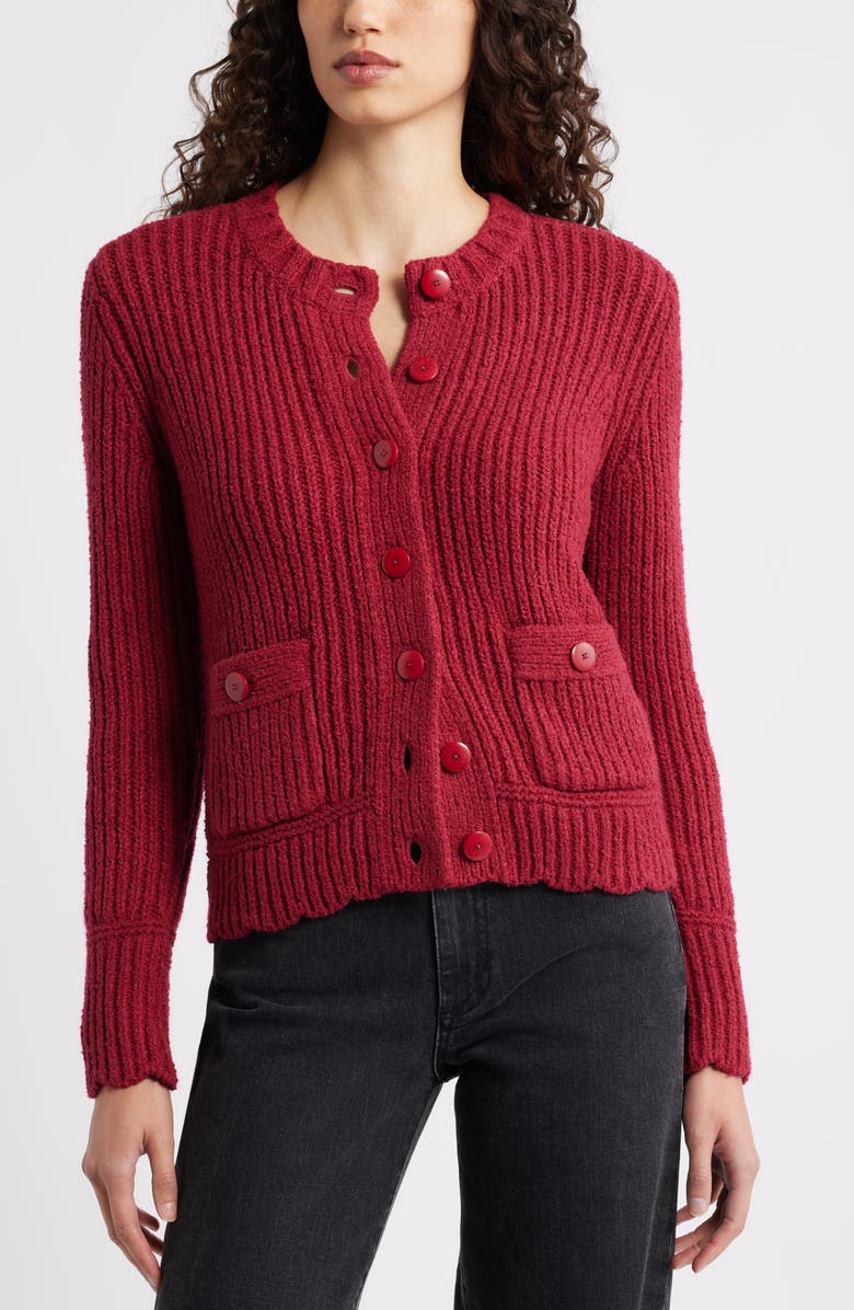 Caslon<sup>®</sup> Boxy Cardigan, Alternate, color,