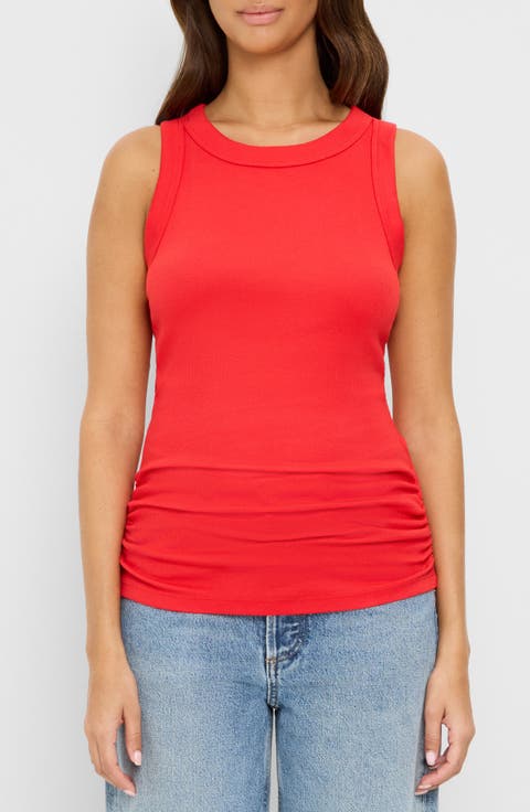 Halley Side Ruched Tank