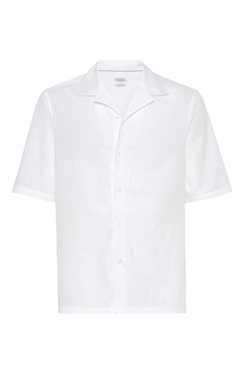 Brunello Cucinelli Shirt with camp collar, Main, color, 