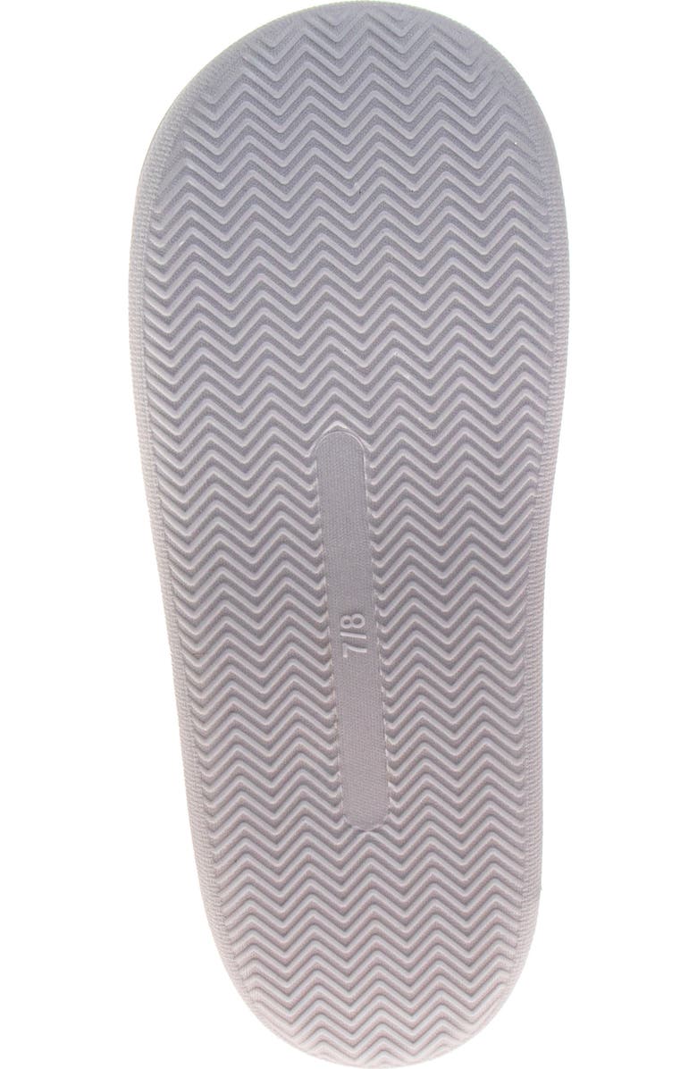 Coca Cola Diet Coke<sup>®</sup> Faux Fur Trim Slipper, Alternate, color, Grey