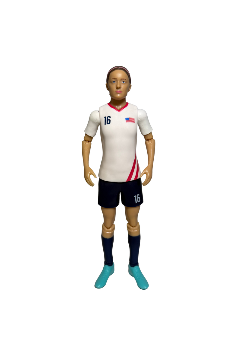 SOCKERS USWNT Rose Lavelle 8" Collectible Soccer Action Figure, Alternate, color, White