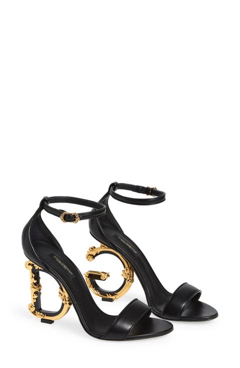 Women's Dolce&Gabbana Heeled Sandals | Nordstrom