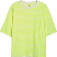 Free People FP Movement Stripe Relaxed Fit Cotton T-Shirt