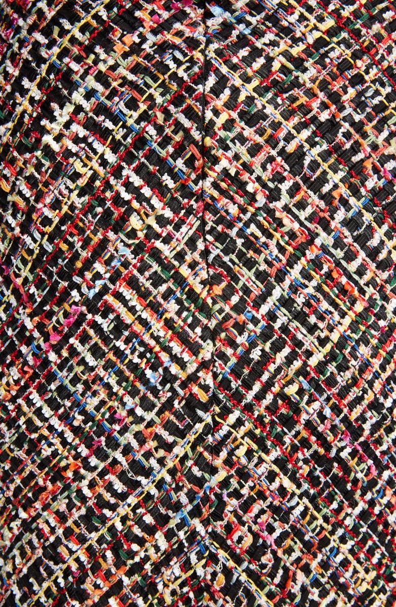 McQueen Alexander McQueen Wishing Tree Tweed Skirt, Alternate, color, 