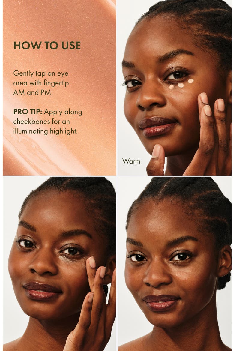 GinZing™ Brightening Eye Cream with Vitamin C & Niacinamide, Alternate, color, MEDIUM