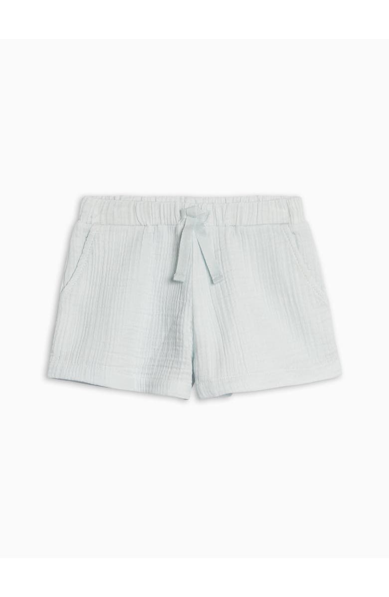 KENDI by Colored Organics Organic Alden Muslin Shorts, Main, color, Powder