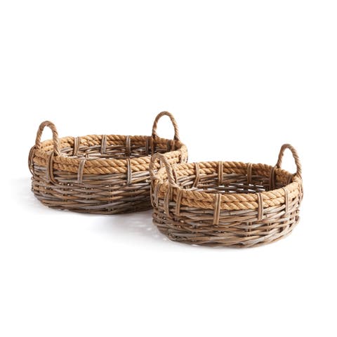 Sonoma Low Baskets Set of 2
