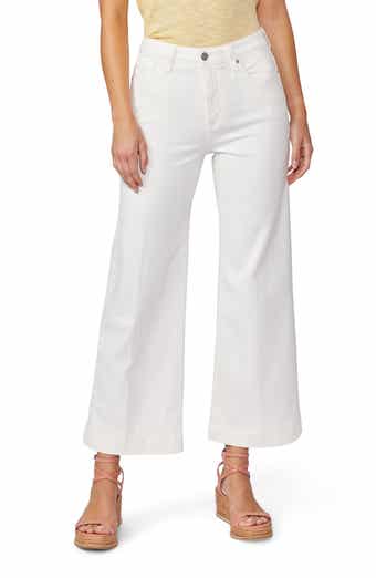 PAIGE Anessa High Waist Wide Leg Crop Jeans