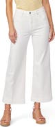 PAIGE Anessa High Waist Wide Leg Crop Jeans
