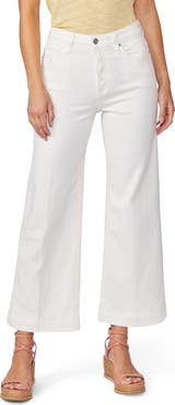 PAIGE Anessa High Waist Wide Leg Crop Jeans