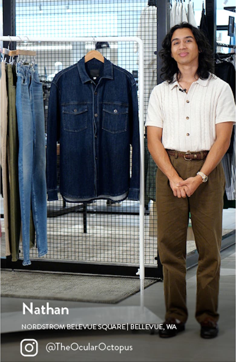 Elias Denim Shirt Jacket, sales video thumbnail