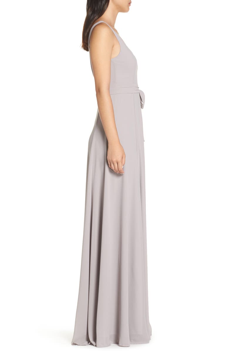Show Me Your Mumu Jen Chiffon A-Line Gown, Alternate, color, 