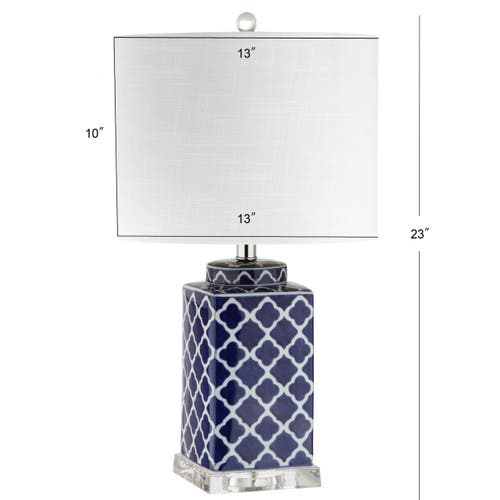 Jonathan Y Designs Clarke 23in Chinoiserie Table Lamp In Blue/white