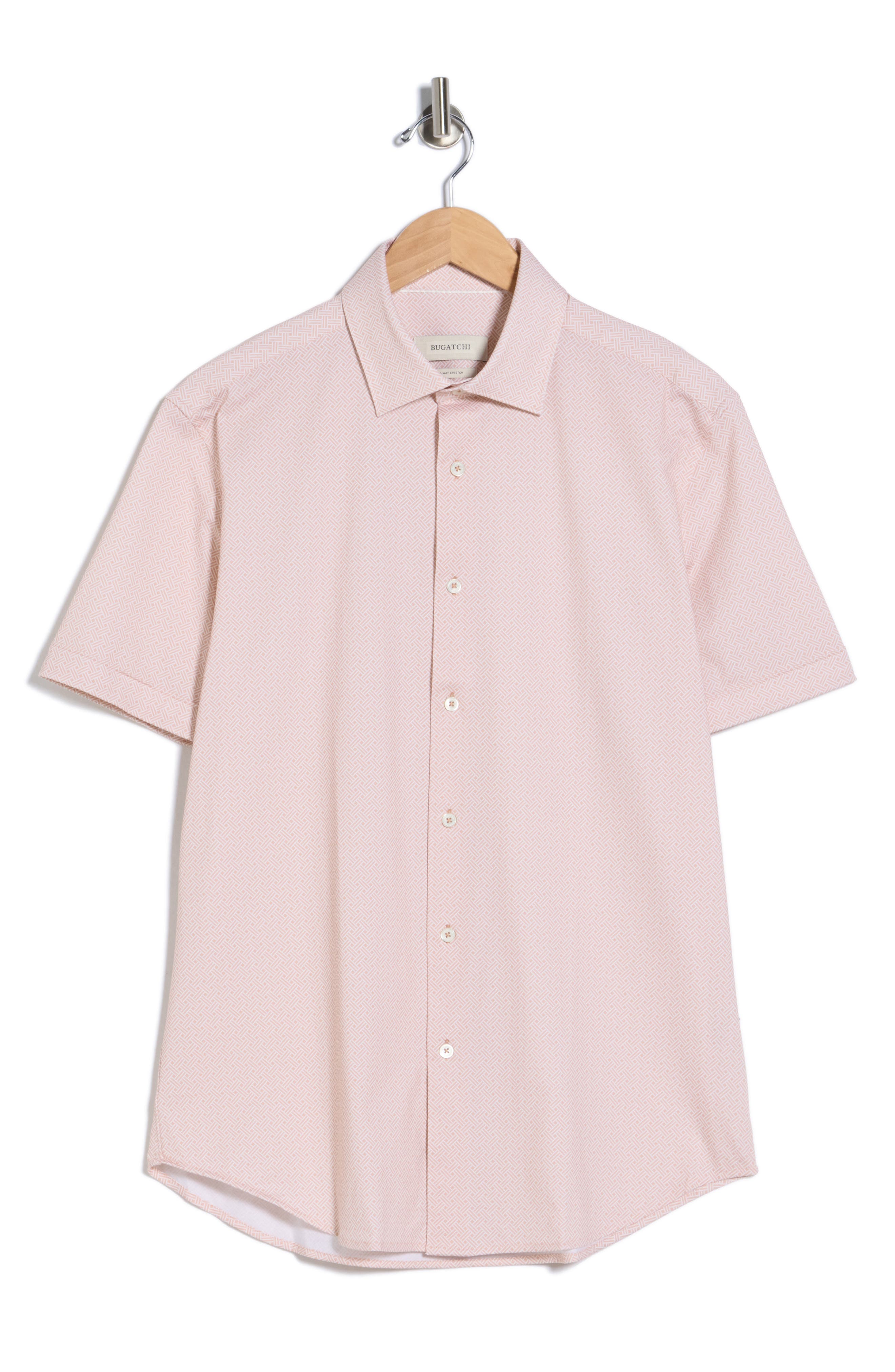 Bugatchi Short Sleeve Woven Shirt