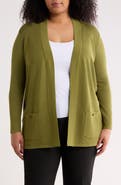 Anne Klein Malibu Open Front Cardigan