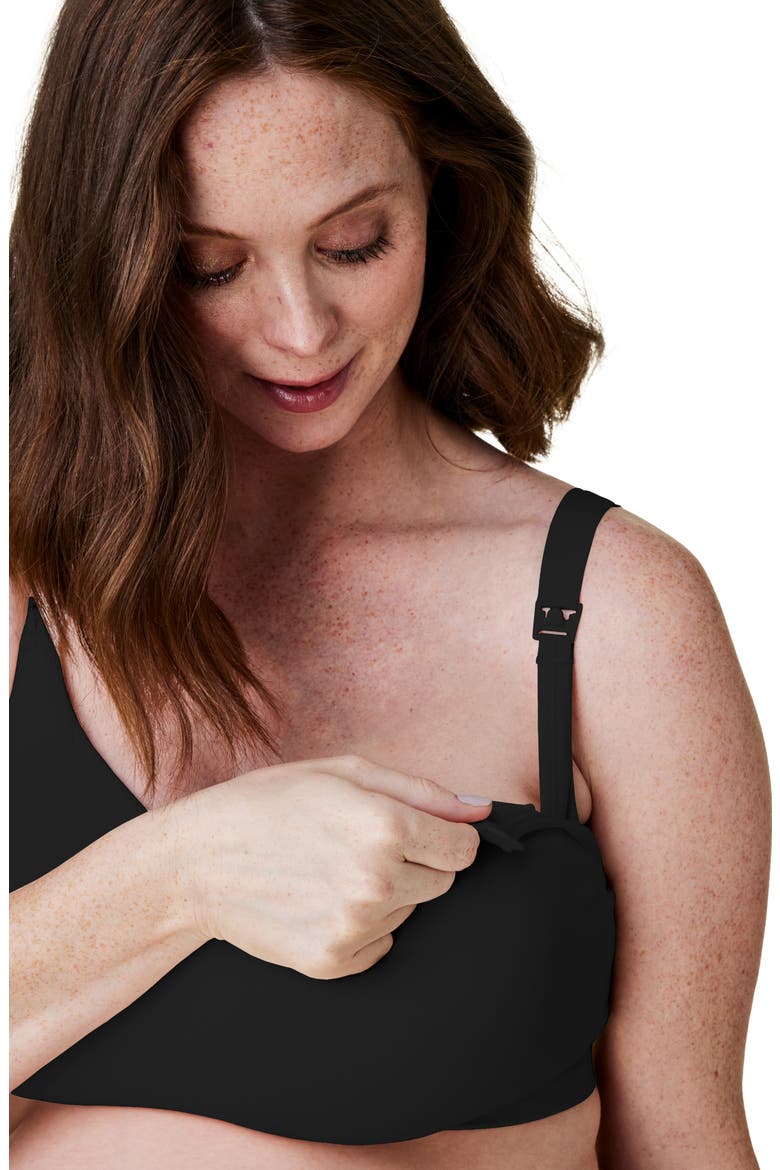 Intrigue Nursing Bra, Alternate, color, BLACK