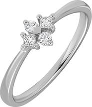 Bony Levy Getty 18K White Gold Diamond Stackable Ring - 0.15ct. (Nordstrom Exclusive)