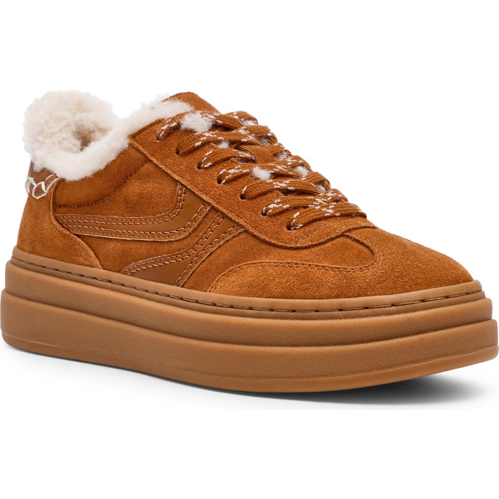 Steve Madden Dodge Platform Sneaker In Brown