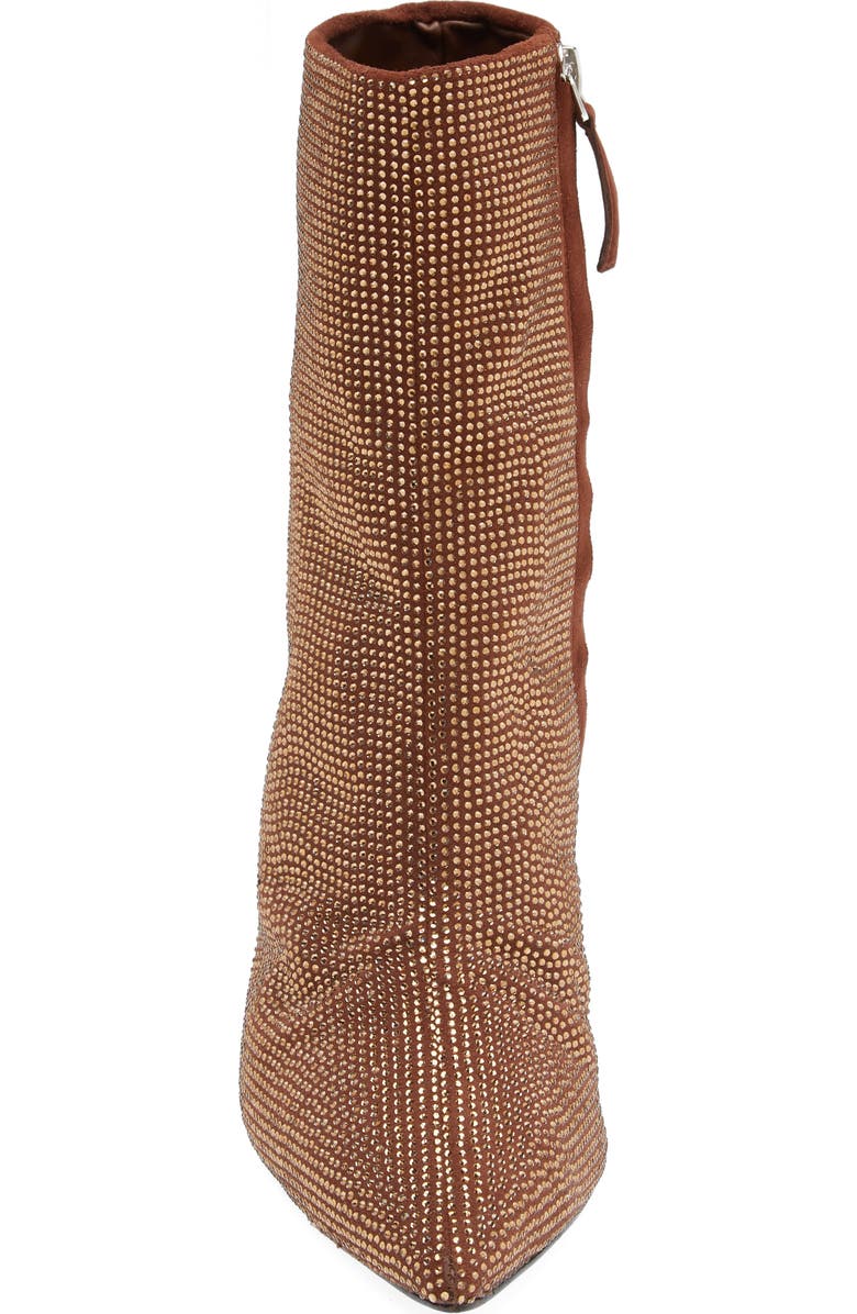 BLACK SUEDE STUDIO Dahlia Crystal Embellished Pointed Toe Boot, Alternate, color,