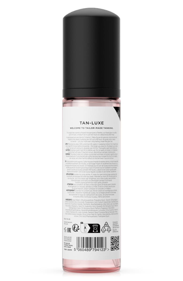 Tan-Luxe Express Mousse Hydrating Self-Tan Mousse, Alternate, color,