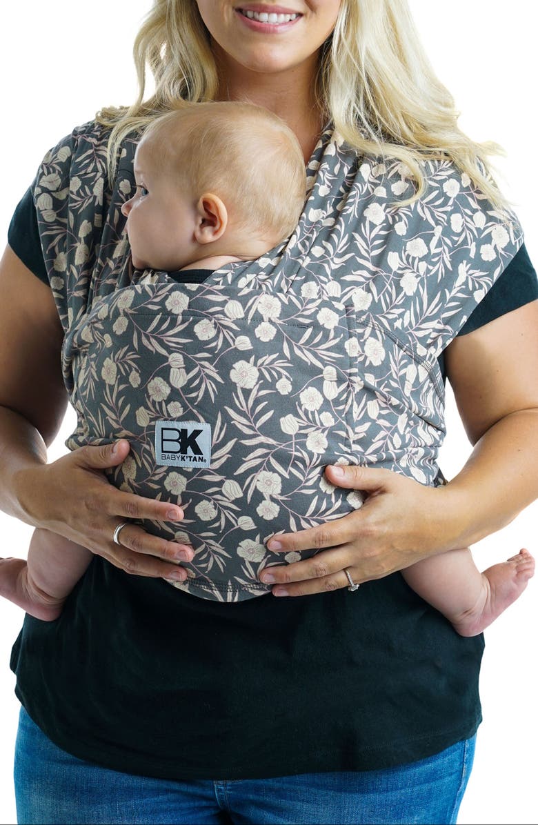Baby K'tan Original Floral Garden Baby Carrier, Main, color, 