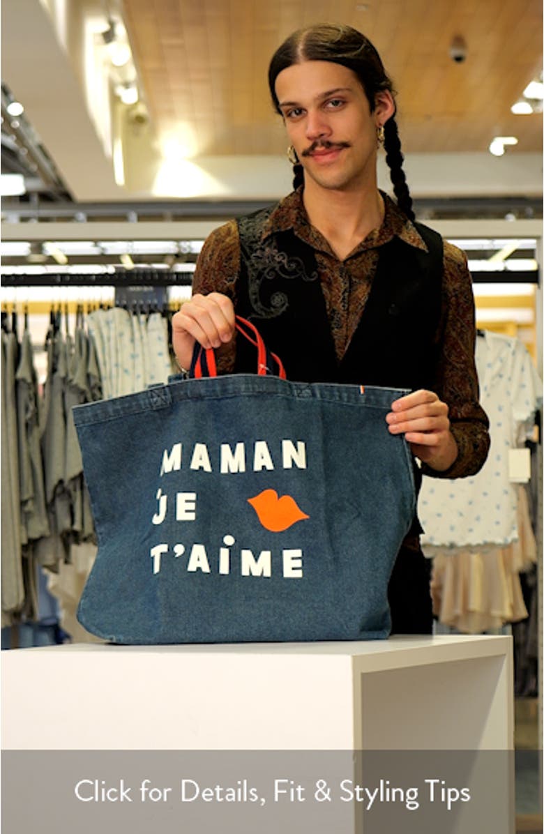 EMC Jumbo Denim Tote, sales video thumbnail