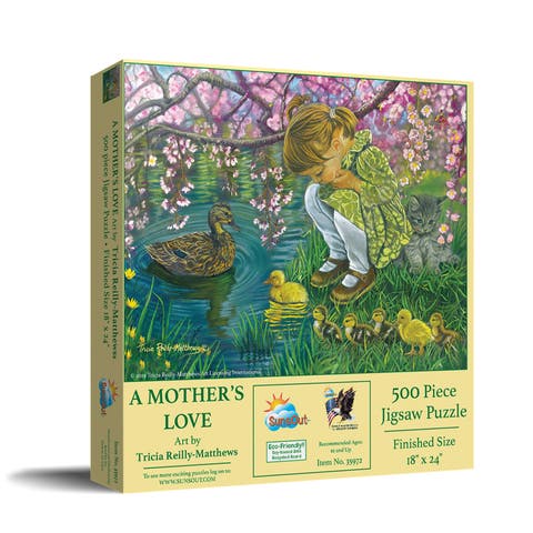 A Mother's Love 500 piece Jigsaw Puzzle for Adults