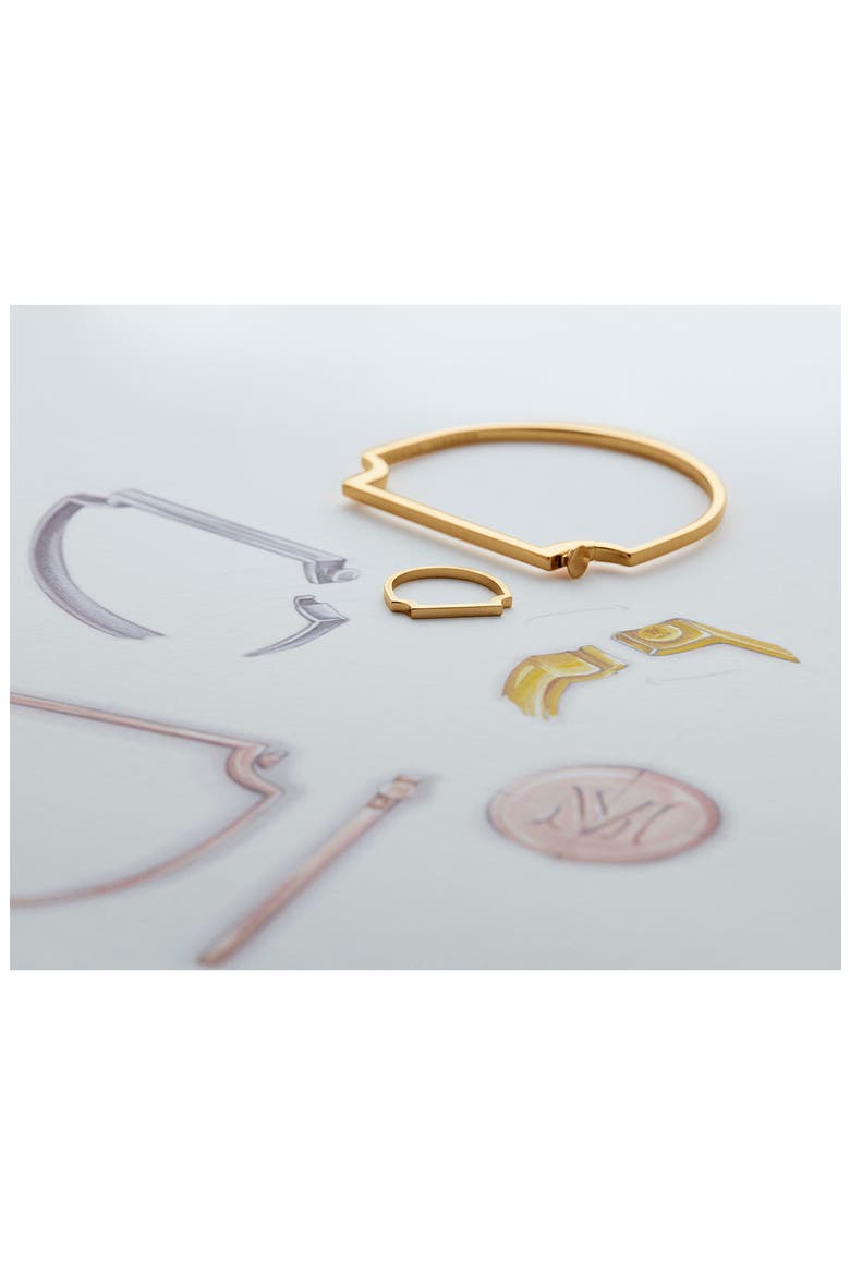 Signature Thin Bangle Bracelet, Alternate, color, YELLOW GOLD