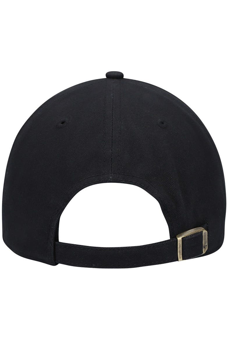Women's '47 Black Pittsburgh Pirates Team Miata Clean Up Adjustable Hat, Alternate, color, Black