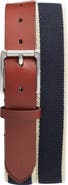 Nordstrom Charl Woven Leather Tip Belt