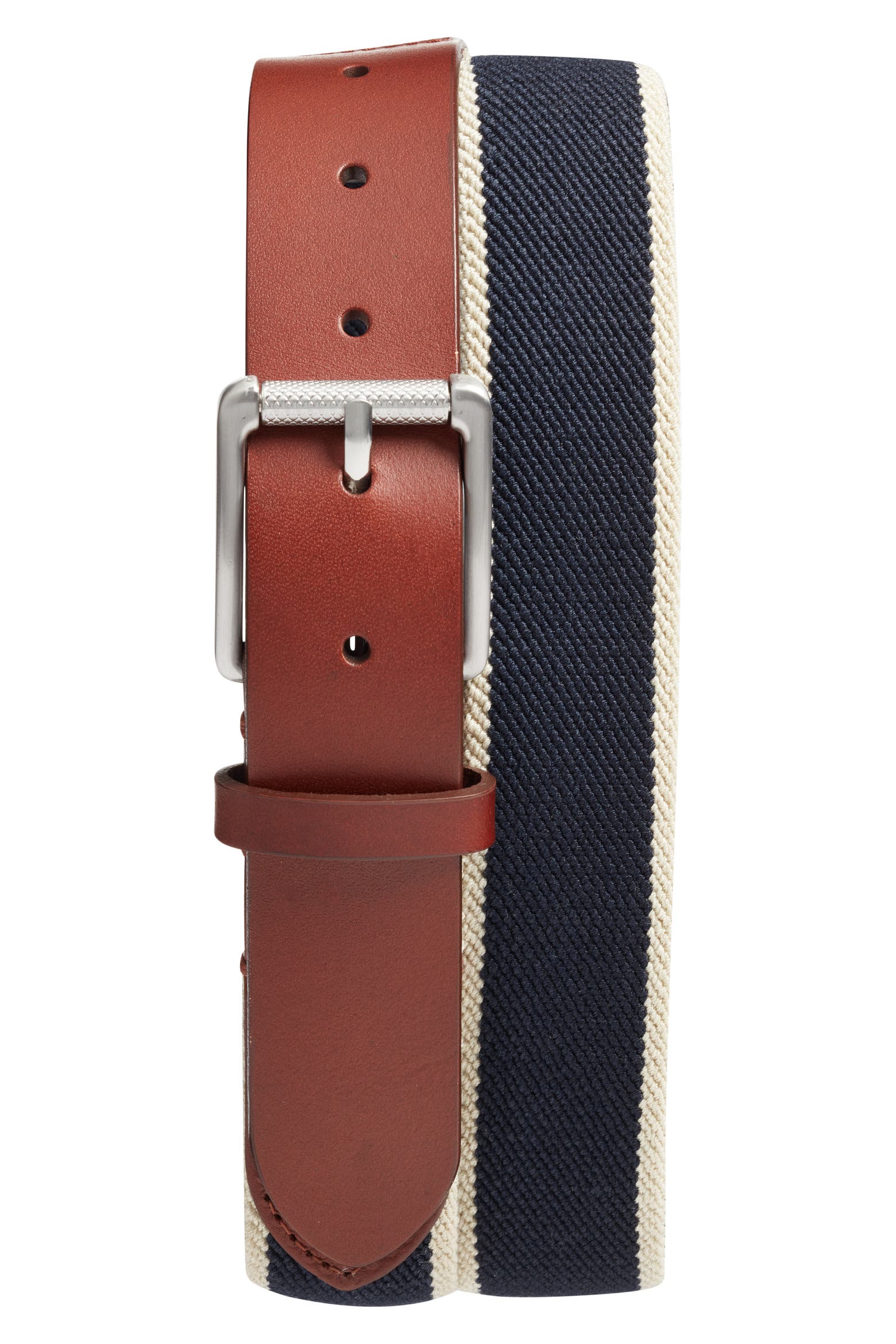 Tip Man Onl Nordstrom Charl Woven Leather Tip Belt (Men) | Nordstrom