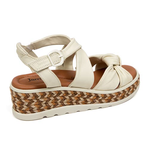 Jambu Diana Wedge Sandal In Eggshell